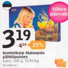 Kommikarp Maiuspala pähklipuistes