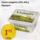 Allahindlus - Voimix margariin, 60%, 600 g