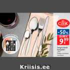 Allahindlus - Söögiriistade
komplekt
24 tk

