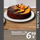 Banaanitort, 1 kg
