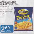 Allahindlus - AVIKO SAKILISED FRIIKARTULID 1,5 kg