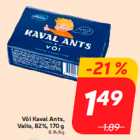 Allahindlus - Või Kaval Ants,
Valio, 82%, 170 g