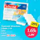 Švammid Miraclean,
Vileda, 2 tk
