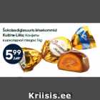 Šokolaadiglasuuris iirisekommid
Kuldne Liilia;  1 kg
