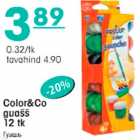 Color&Co guašš 12tk