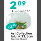 Asi Collection taldrik 22,5 cm
