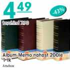 Album Memo nahast 200le 1 tk