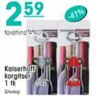 Kaiserhoff korgitser 1 tk