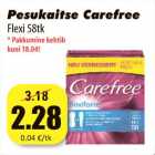 Allahindlus - Pesukaitse Carefree
Flexi 58tk