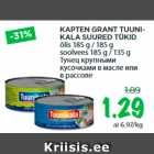 KAPTEN GRANT TUUNIKALA
SUURED TÜKID