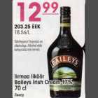 Alkohol - Iirmaa liköör Baileys Irish Cream