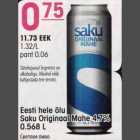 Alkohol - Eesti hele õlu Saku Originaal Mahe