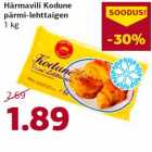 Allahindlus - Härmavili Kodune
pärmi-lehttaigen
1 kg