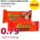 Reese´s šokolaadibatoonid