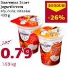 Saaremaa Saare
jogurtikreem