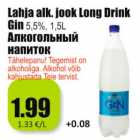 Lahja alk. jook Long Drink
Gin