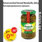 Allahindlus - Konserveeritud herned Bonduelle, 660 g