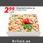 Köögiviljad kastmes, kg