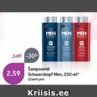 Šampoonid
Schwarzkopf Men, 250 ml*
