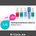 Hambapastad Natura Siberica
