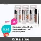 Kulmugeel L’Oréal Paris
Unbelieva Brow, 7 ml*
