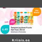 Allahindlus - Šampoon ja palsam Frucis
Hair Food, 350 ml
