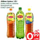 Jäätee Lipton, 1,5 l

