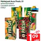 Allahindlus - Mahlajook Aura Fresh, 2 l

