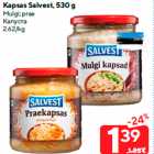 Kapsas Salvest, 530 g

