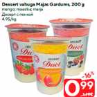 Dessert vahuga Majas Gardums, 200 g

