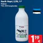 Allahindlus - Keefir Nopri, 2,5%, 1 l*

