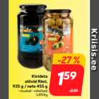 Оливки без косточек Rimi,
935 г / нетто 455 г