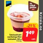 Allahindlus - Šokolaadivaht
vaarikatega Rimi
kokkadelt, 145 g