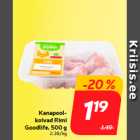 Куриные ножки
Rimi
Goodlife, 500 г