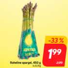 Roheline spargel, 450 g