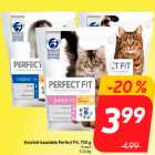 Сухой корм для кошек Perfect Fit, 750 г