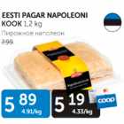 EESTI PAGAR NAPOLEONI KOOK 1,2 kg