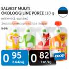 SALVEST MUUTI ÖKOLOOGILINE PÜREE 110 g