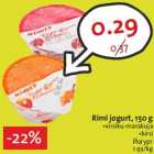 Allahindlus - Rimi jogurt, 150 g
•virsiku-marakuja
•kirsi