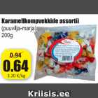 Karamellkompvekkide assortii