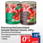 Магазин:Maxima,Скидка:Консервированные измельченные помидоры