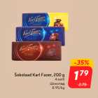 Šokolaad Karl Fazer, 200 g