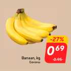 Banaan, kg