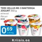 Allahindlus - TERE HELLUS ME-3 BAKTERIGA JOGURT 350 G