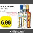 Allahindlus - Viin Nemiroff
