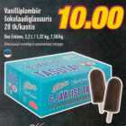 Allahindlus - Vanilliplombiir
šokolaadiglasuuris
20 tk/kastis