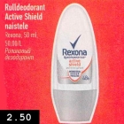 Allahindlus - Rulldeodorant
Active Shield
naistele
