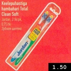 Allahindlus - Keelepuhastiga
hambahari Total
Clean Soft 