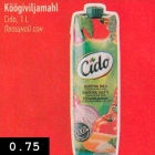 Köögiviljamahl