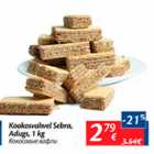 Kookosvahvel Sebra, Adugs, 1 kg